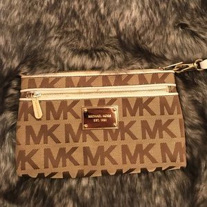 Authentic Mk Wristlet